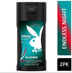 Playboy Endless Night For Him Shampoo & Shower Gel 250ml