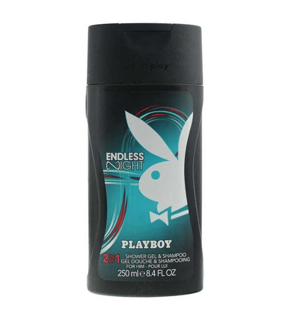 Playboy Endless Night For Him Shampoo & Shower Gel 250ml