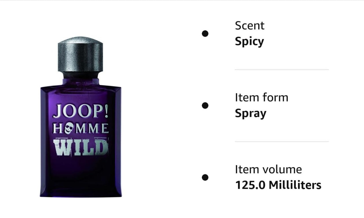 Joop! Homme Wild Eau de Toilette 125ml Spray