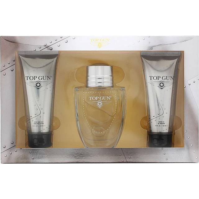 Top Gun Chevron Gift Set 100ml EDT + 100ml Shower Gel + 100ml Aftershave Balm