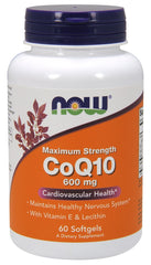 CoQ10 with Lecithin & Vitamin E, 600mg - 60 softgels