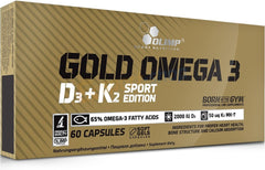 Gold Omega 3 D3 + K2 Sport Edition - 60 caps