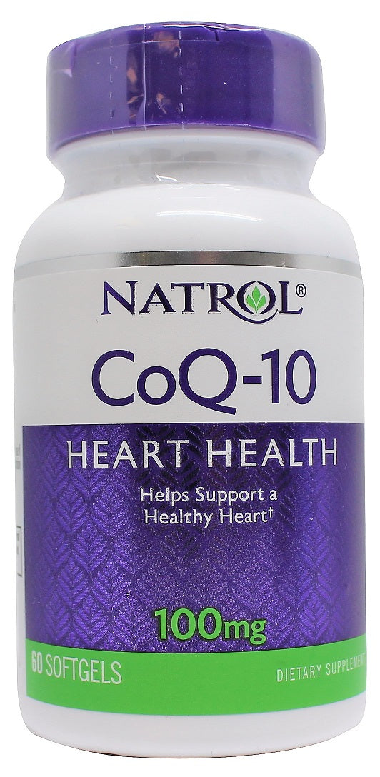 CoQ-10, 100mg - 60 softgels