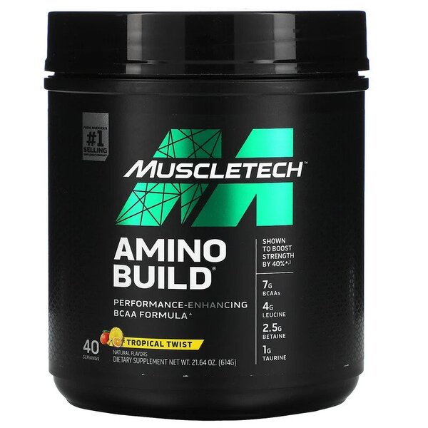 Amino Build, Tropical Twist (EAN 631656715804) - 614g