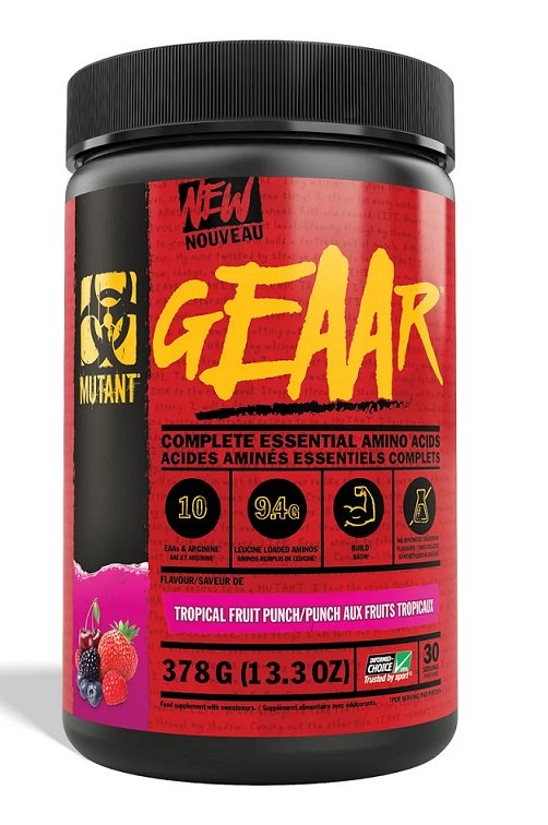 GEAAR, Tropical Fruit Punch - 378g