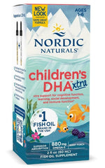 Children's DHA Xtra, 880mg Berry Punch - 60 ml.