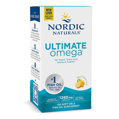 Ultimate Omega, 1280mg Lemon (EAN 768990027901) - 120 softgels