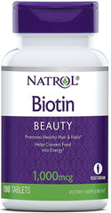 Biotin, 1000mcg - 100 tabs