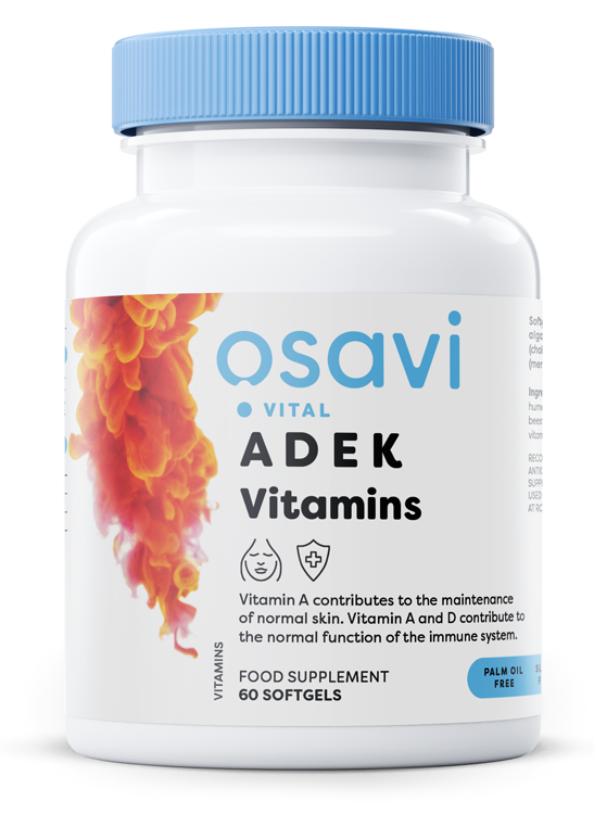 ADEK Vitamins - 60 softgels