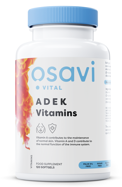 ADEK Vitamins - 120 softgels