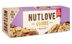 Nutlove Cookies, Chocolate Chip - 6 cookies