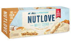 Nutlove White Cookie, Caramel Peanut Coconut - 8 cookies