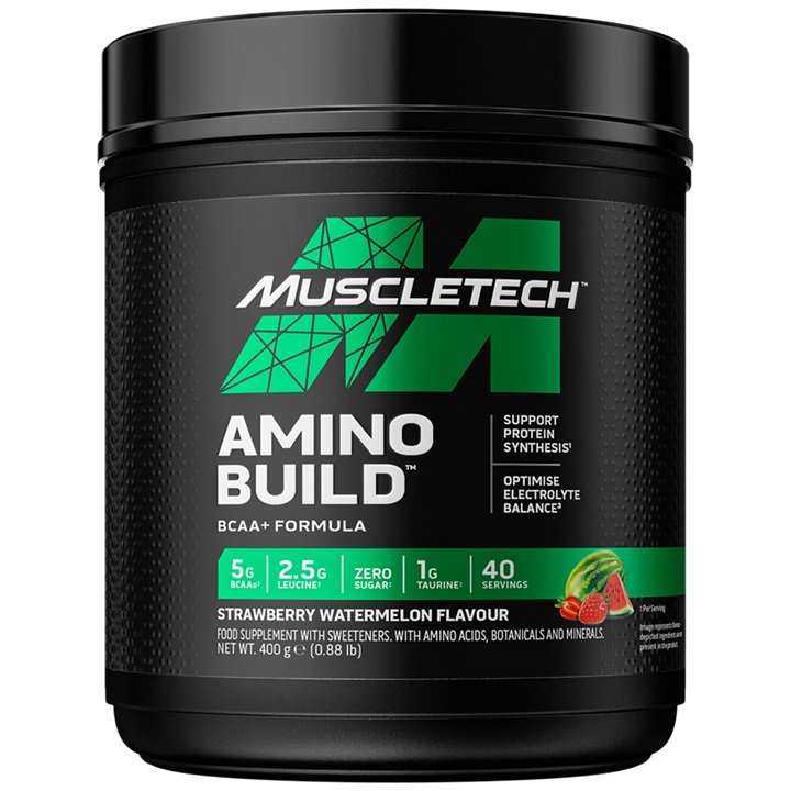 Amino Build, Strawberry Watermelon - 400g