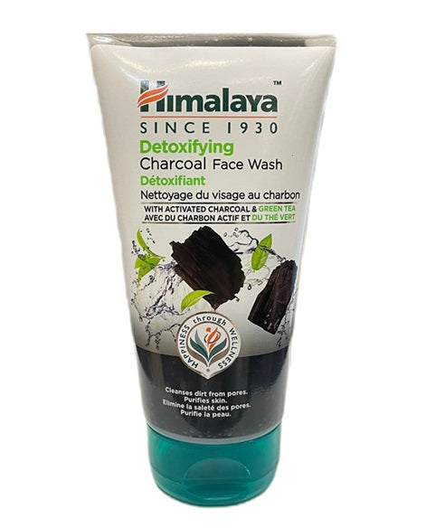 Detoxifying Charcoal Face Wash - 150 ml.