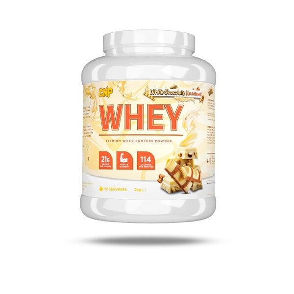 Whey, White Chocolate Hazelnut - 2000g