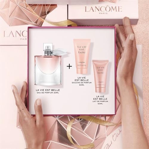 Lancome La Vie Est Belle Gift Set 30ml EDP + 50ml Body Lotion + 50ml Shower Gel