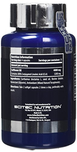 Scitec Nutrition CLA Conjugated Linoleic Acid, 800mg - 60 caps