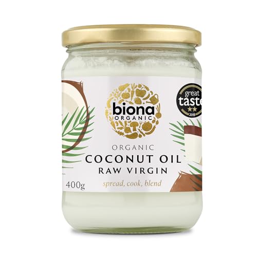 Biona Organic Coconut Virgin Oil Raw 400g