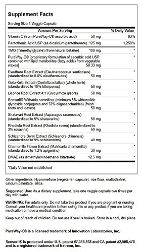 Swanson Adrenal Essentials 60 Veg Capsules