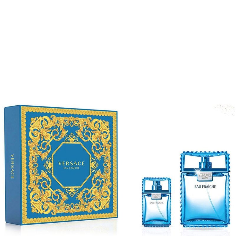 Versace Man Eau Fraiche Gift Set 100ml EDT + 30ml EDT