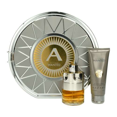 Azzaro Wanted Gift Set 100ml EDT + 100ml Body & Hair Shampoo