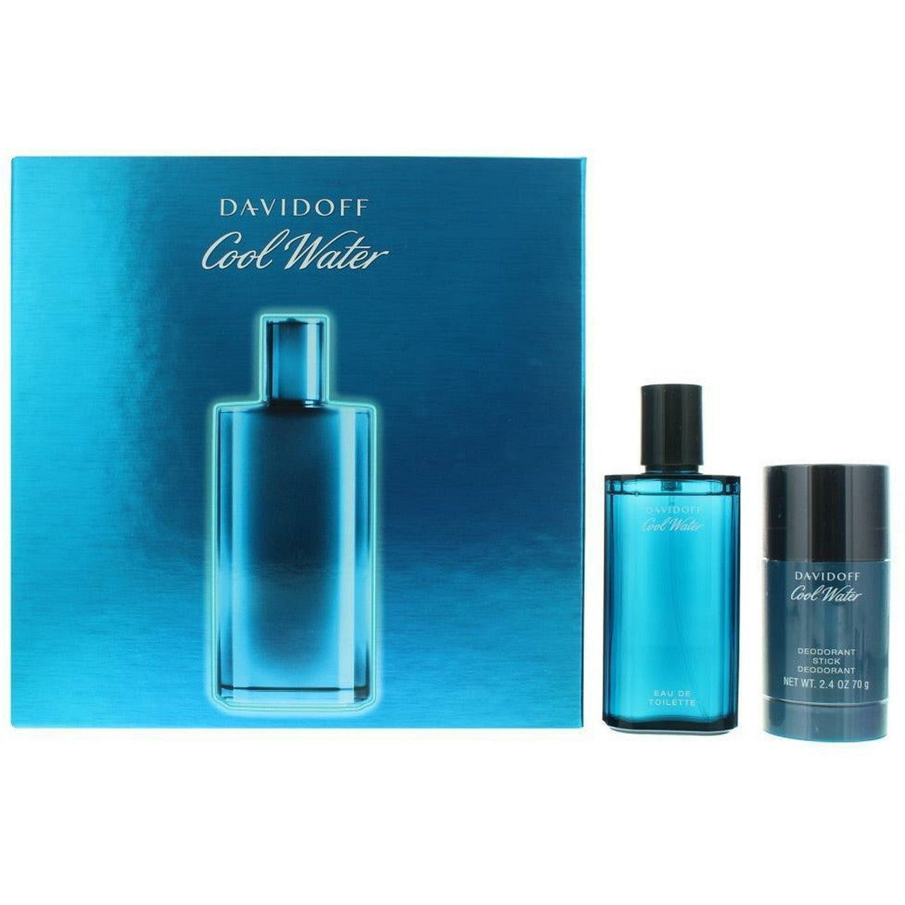 Davidoff Cool Water Gift Set 75ml EDT + 75g Deodorant Stick