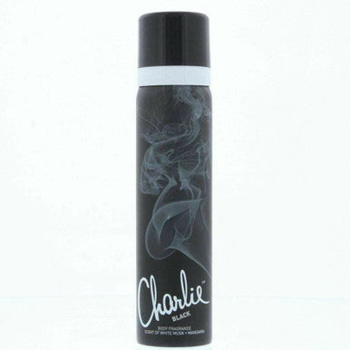 Revlon Charlie Black Body Spray 75ml