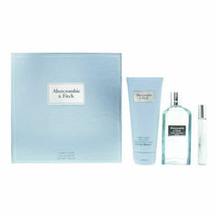 Abercrombie & Fitch First Instinct Blue for Her Gift Set 100ml EDP + 15ml EDP + 200ml Body Lotion