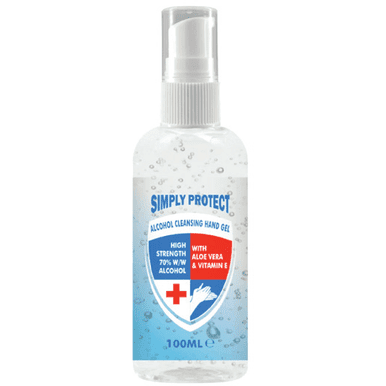 Simply Protect Alcohol Cleansing Hand Gel 100ml