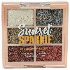 Sunkissed Sunset Sparkle Glitter Eyeshadow Palette 6.6g