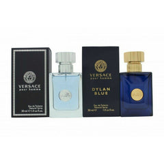 Versace Homme Gift Set 30ml Pour Homme EDT + 30ml Pour Homme Dylan Blue EDT